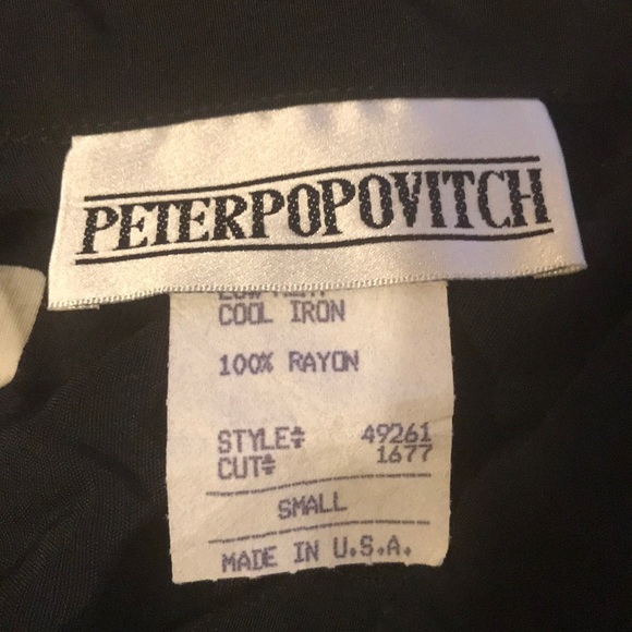 Ladies Peter Popovitch button down blouse. - Picture 5 of 5